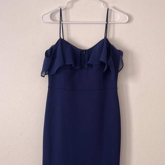 Aidan Mattox Dresses & Skirts - Aidan Mattox Navy Blue Maxi Women’s Dress Size 4 Formal Wear Evening Gown
